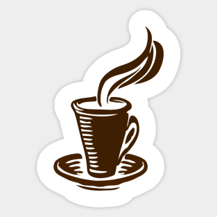 coffee cup Sticker